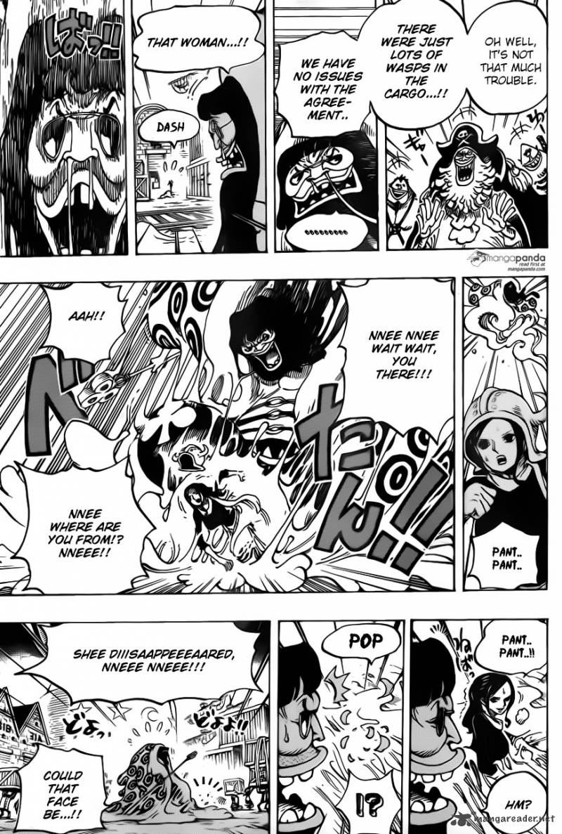One Piece Chapter 738 page 17 - Chapter 738: Trebol Army, Special Officer Sugar
