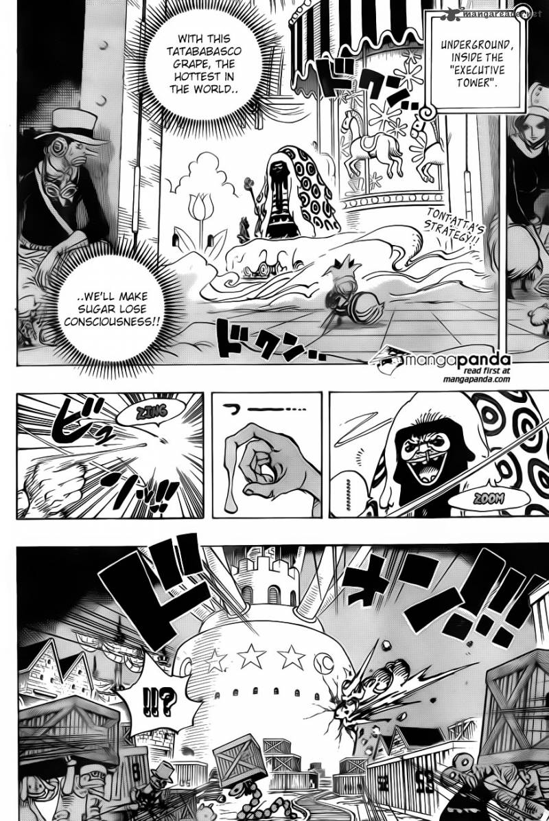 One Piece Chapter 738 page 3 - Chapter 738: Trebol Army, Special Officer Sugar