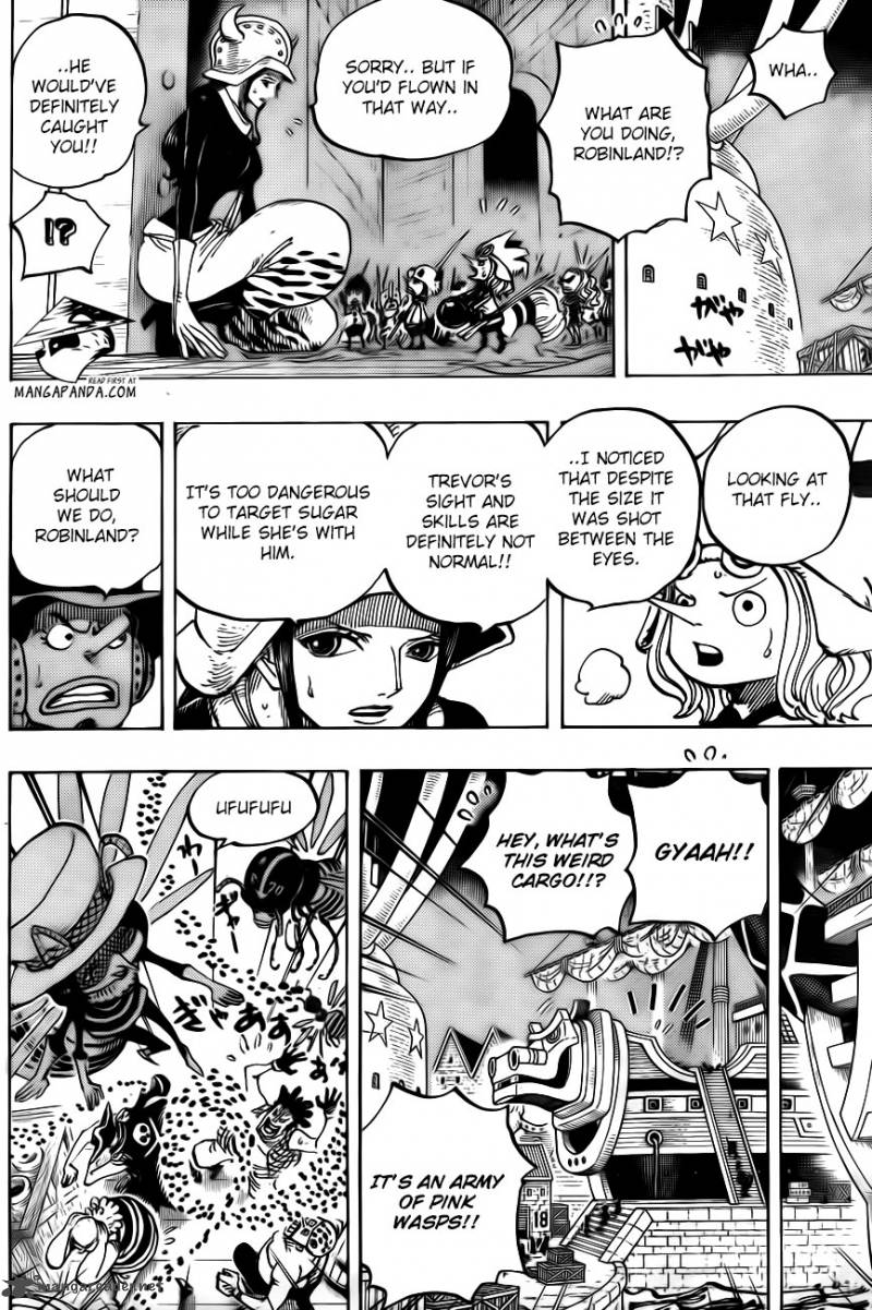 One Piece Chapter 738 page 8 - Chapter 738: Trebol Army, Special Officer Sugar