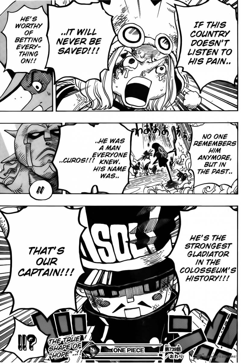 One Piece Chapter 739 page 20 - Chapter 739: Commander