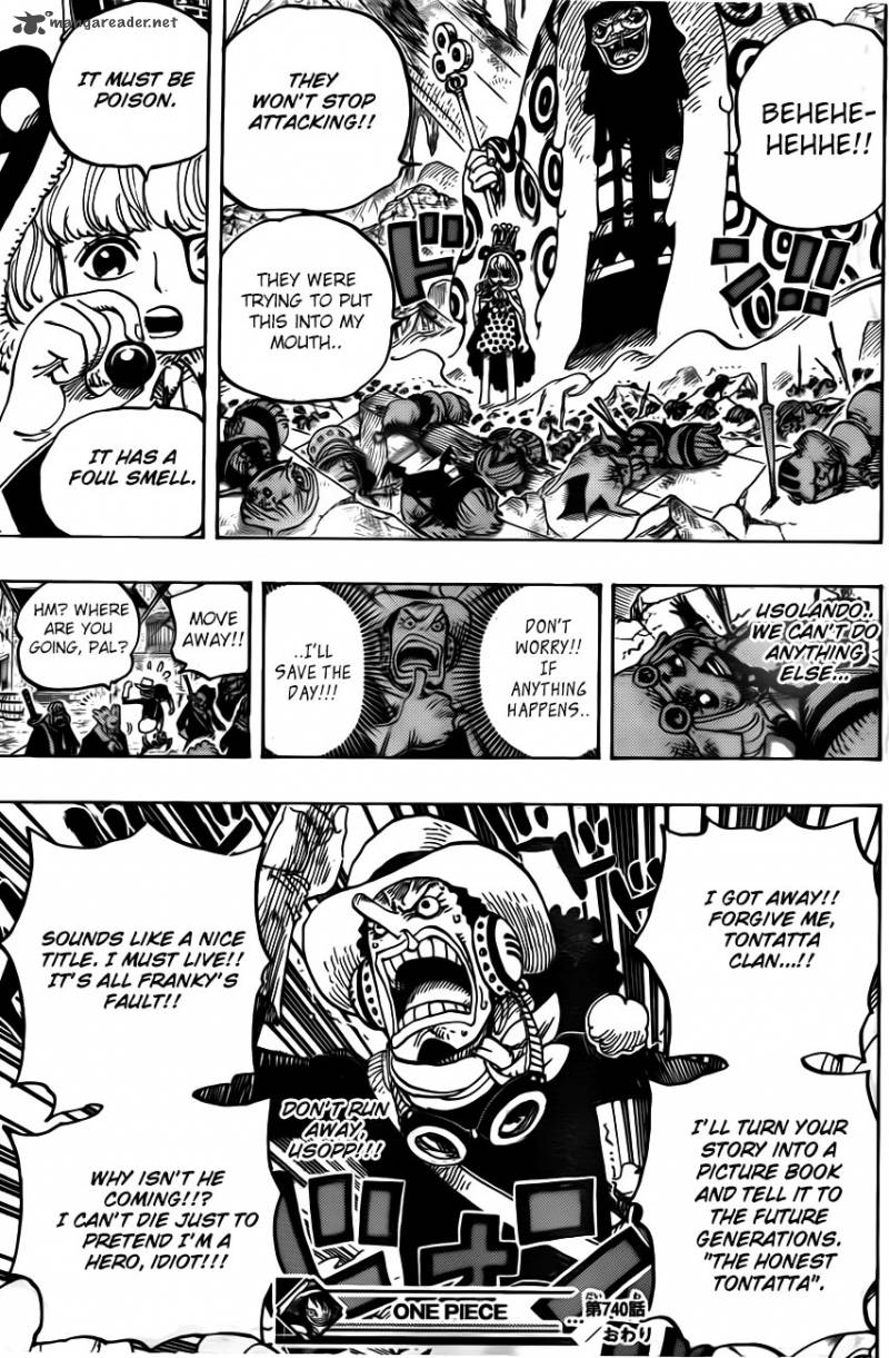 One Piece Chapter 740 page 20 - Chapter 740: It's in Your Hands!!!