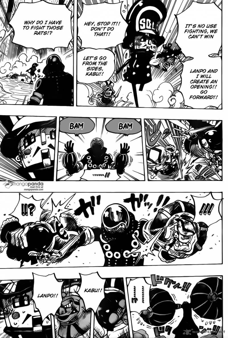 One Piece Chapter 740 page 6 - Chapter 740: It's in Your Hands!!!
