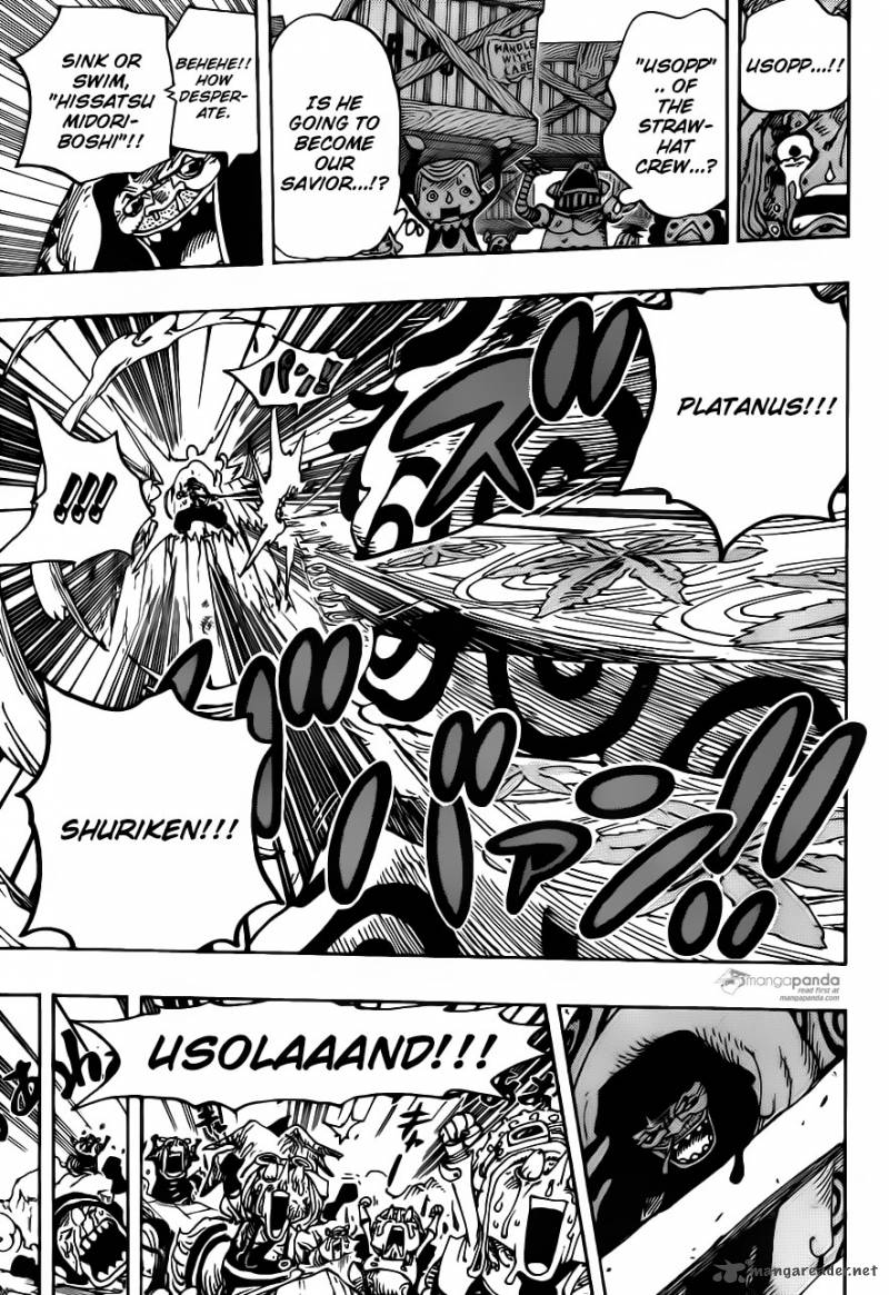One Piece Chapter 741 page 12 - Chapter 741: Usoland the Liar