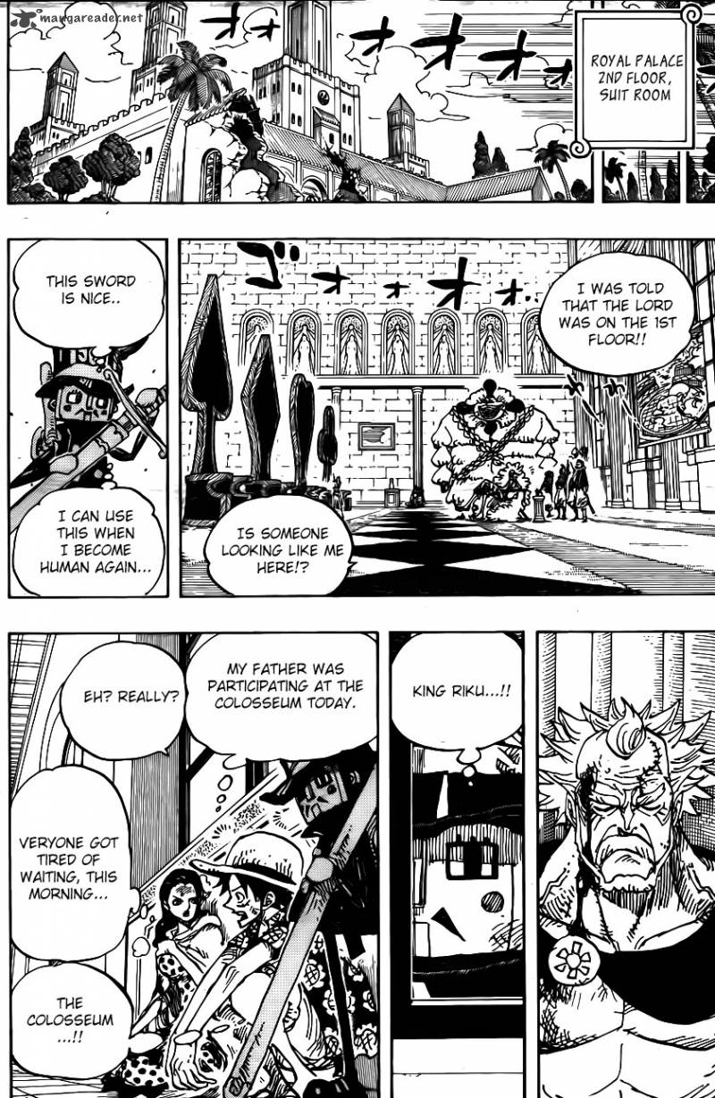 One Piece Chapter 741 page 13 - Chapter 741: Usoland the Liar
