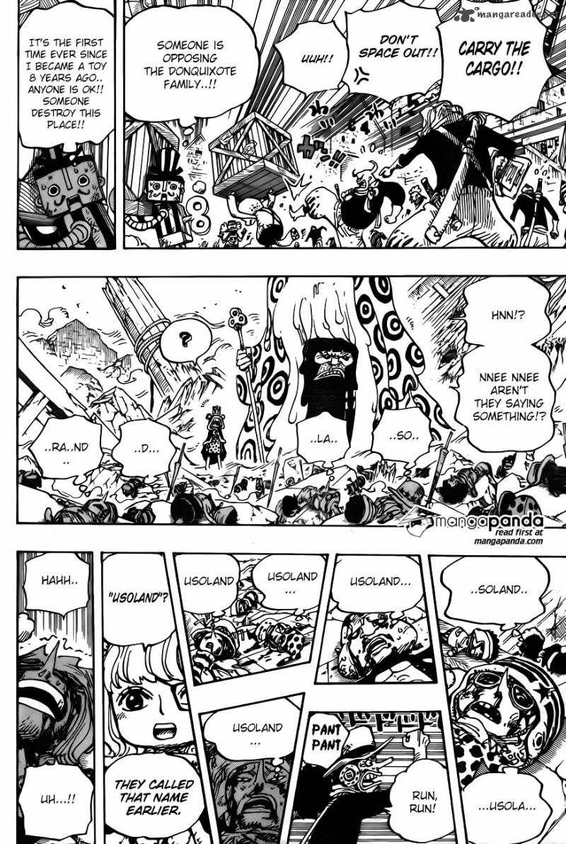 One Piece Chapter 741 page 3 - Chapter 741: Usoland the Liar