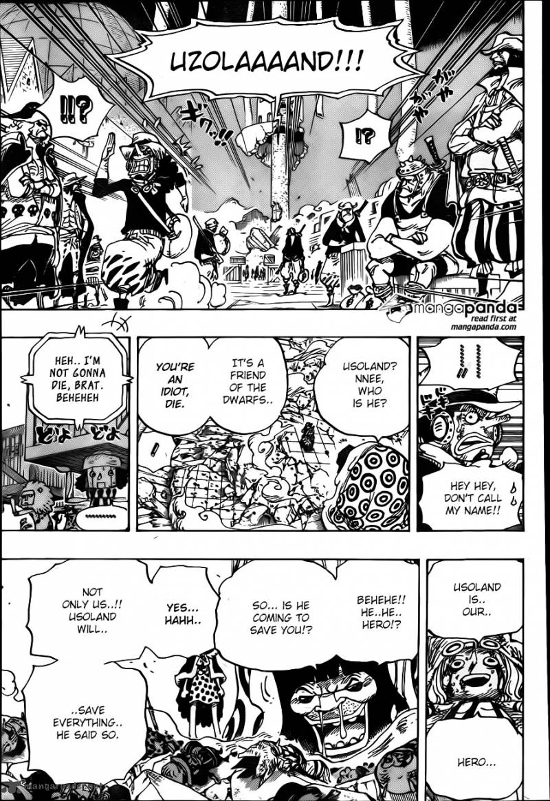 One Piece Chapter 741 page 4 - Chapter 741: Usoland the Liar