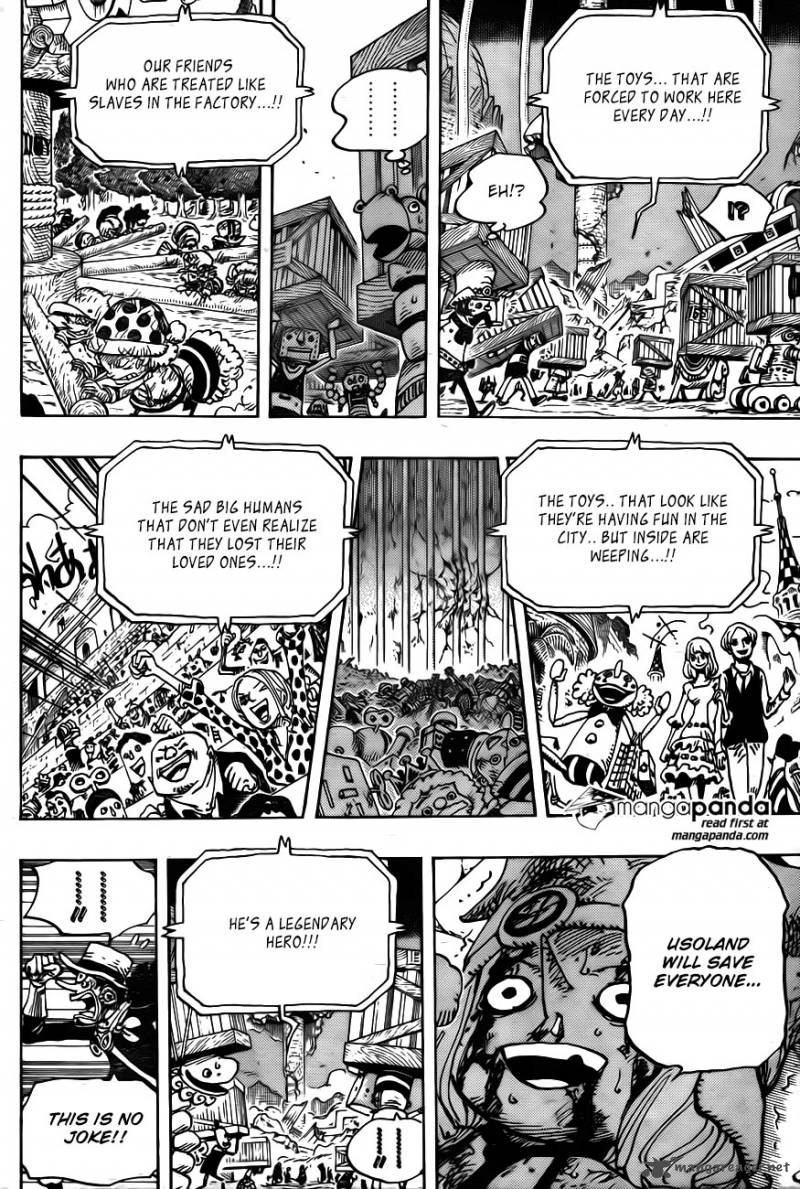 One Piece Chapter 741 page 5 - Chapter 741: Usoland the Liar