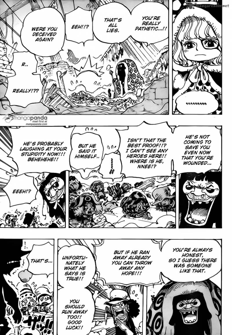 One Piece Chapter 741 page 6 - Chapter 741: Usoland the Liar