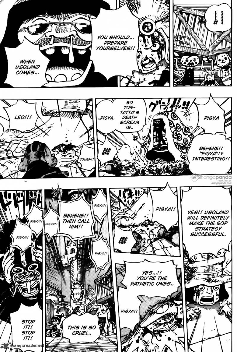 One Piece Chapter 741 page 8 - Chapter 741: Usoland the Liar