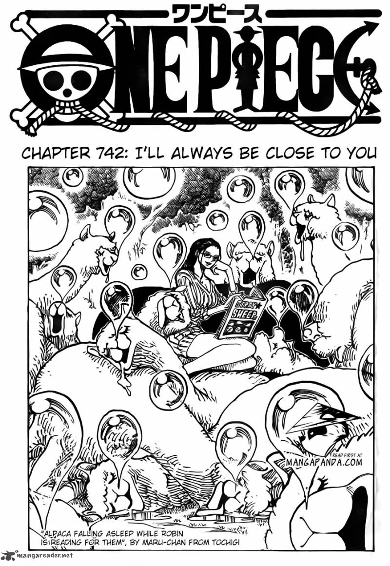 One Piece Chapter 742 page 1 - Chapter 742: I'll Always Be By Your Side