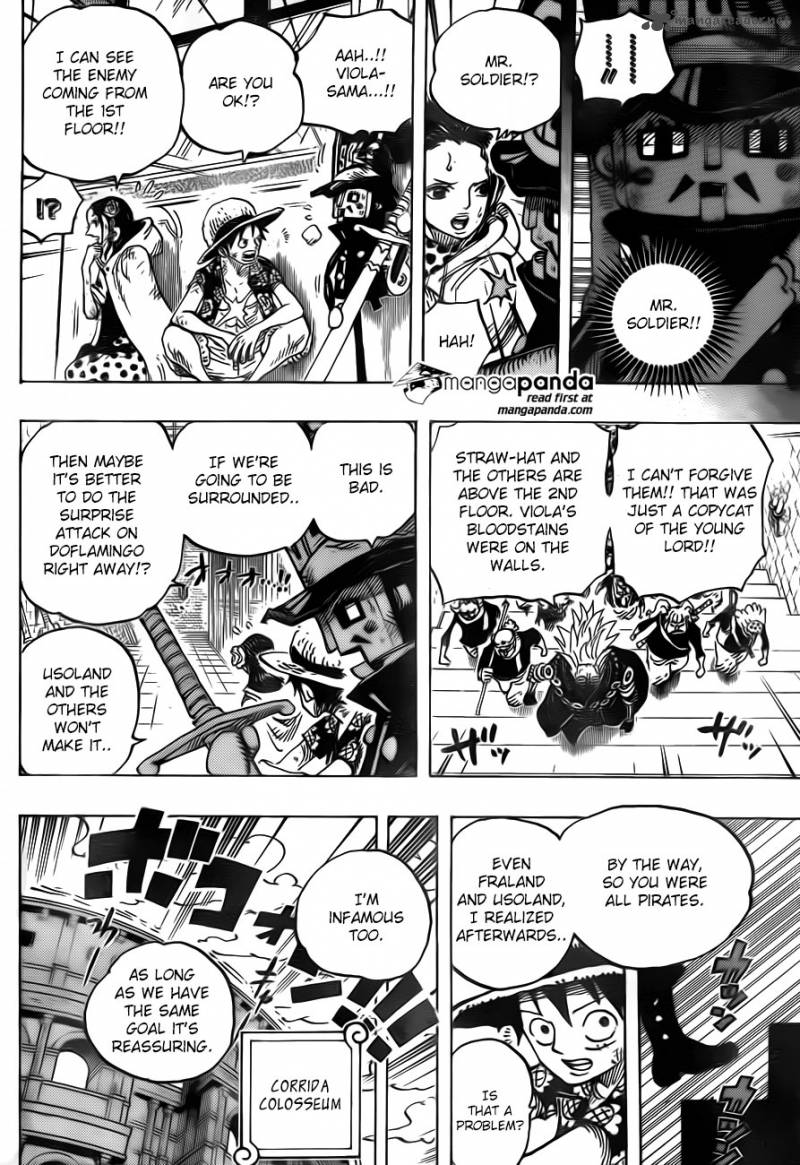 One Piece Chapter 742 page 14 - Chapter 742: I'll Always Be By Your Side