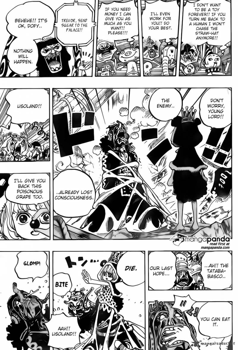 One Piece Chapter 742 page 17 - Chapter 742: I'll Always Be By Your Side