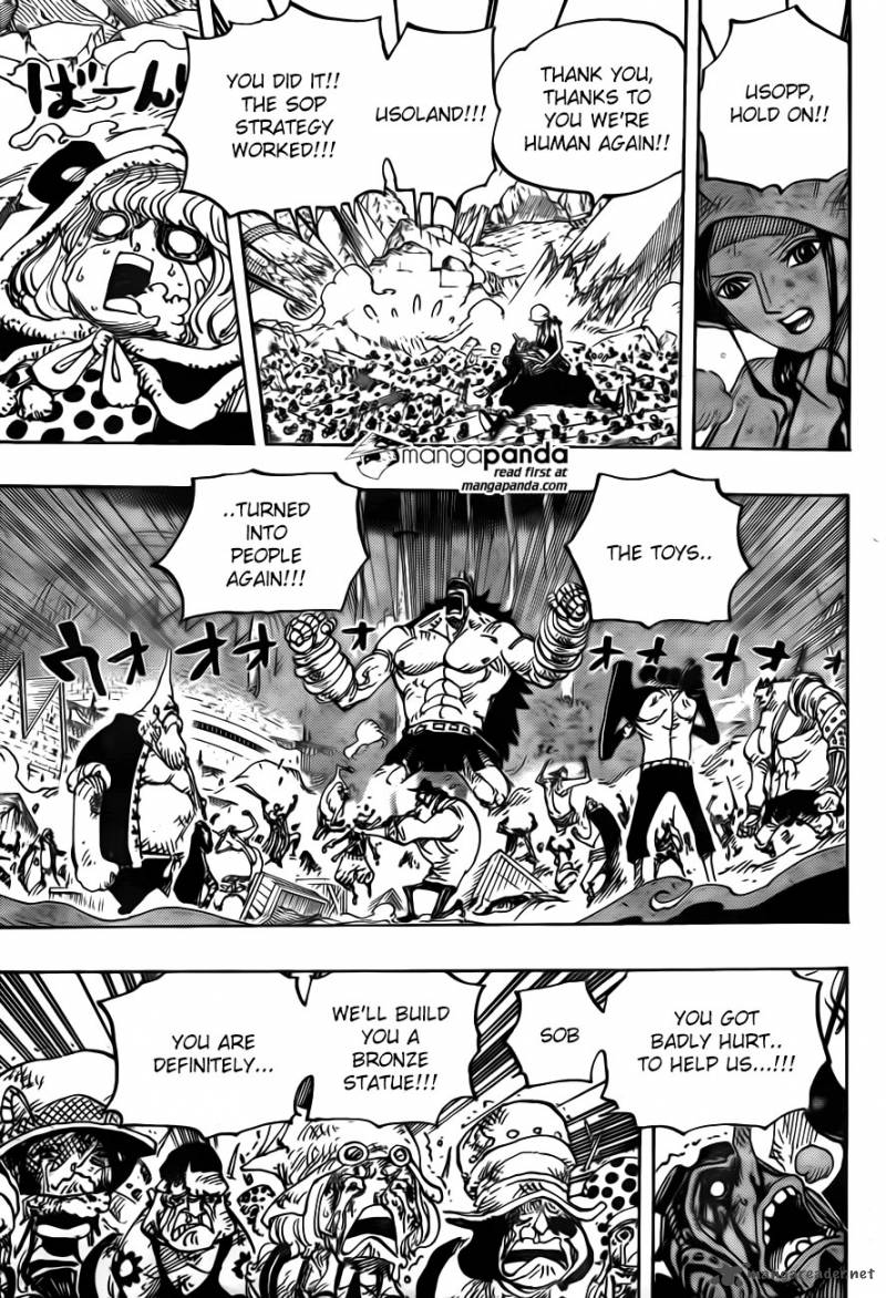 One Piece Chapter 743 page 10 - Chapter 743: Dressrosa Trembles