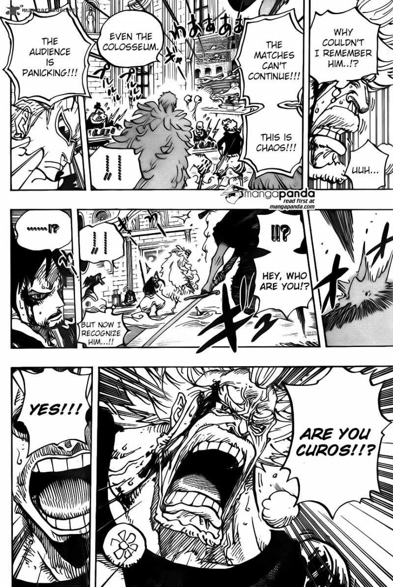 One Piece Chapter 743 page 14 - Chapter 743: Dressrosa Trembles