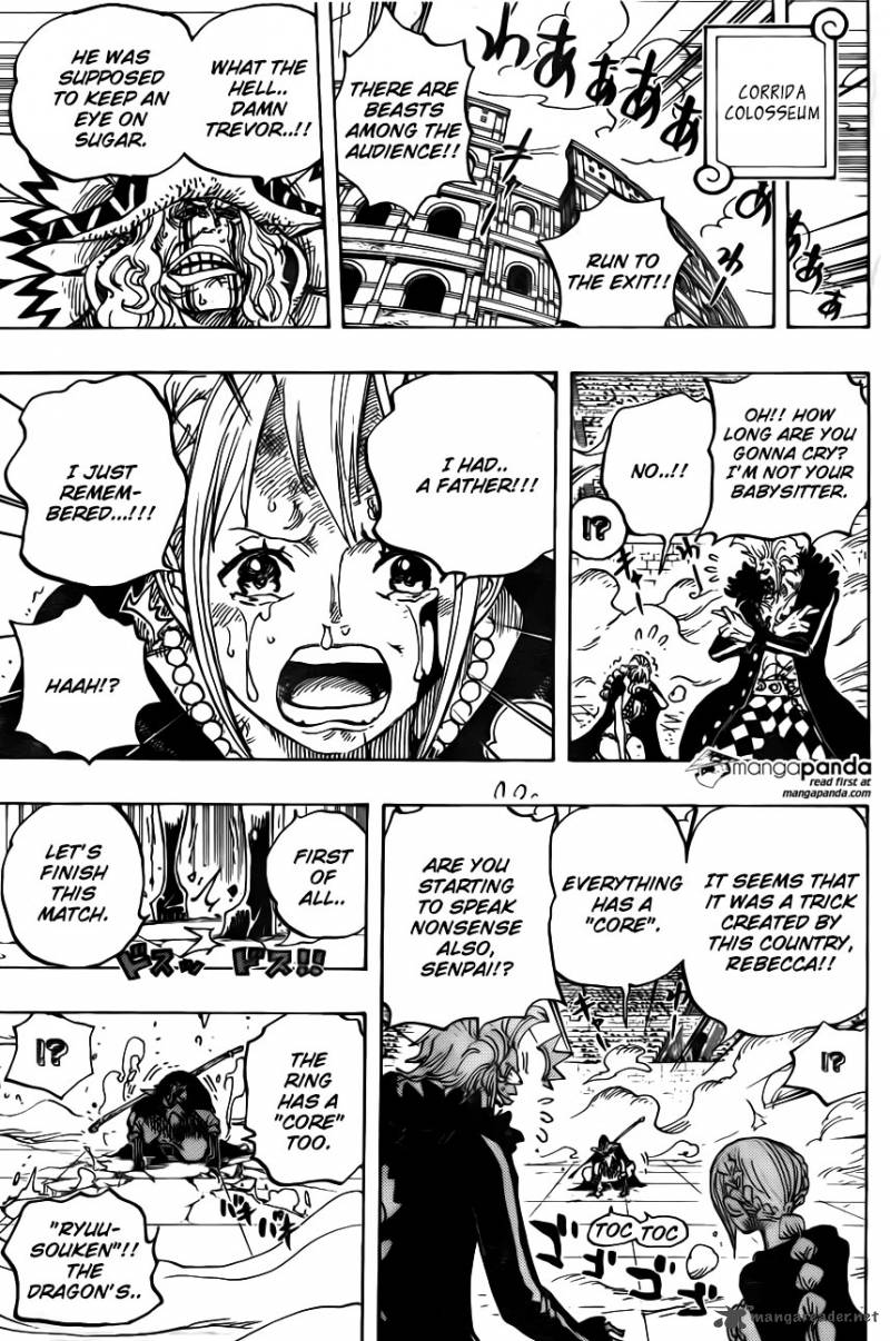 One Piece Chapter 743 page 17 - Chapter 743: Dressrosa Trembles
