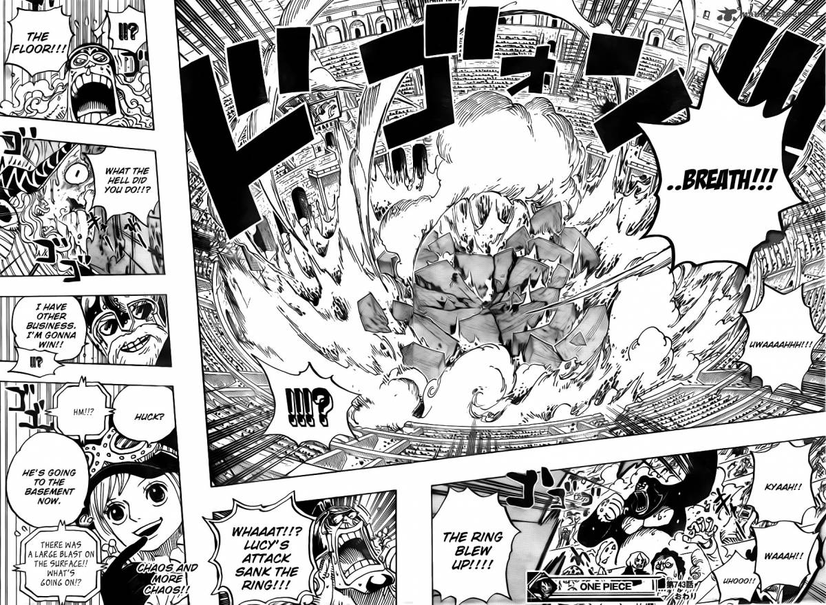 One Piece Chapter 743 page 18 - Chapter 743: Dressrosa Trembles