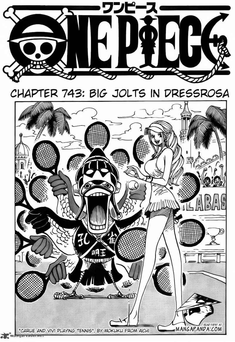 One Piece Chapter 743 page 2 - Chapter 743: Dressrosa Trembles