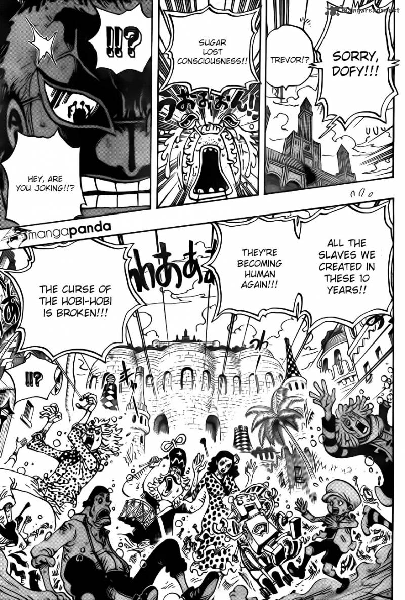 One Piece Chapter 743 page 6 - Chapter 743: Dressrosa Trembles
