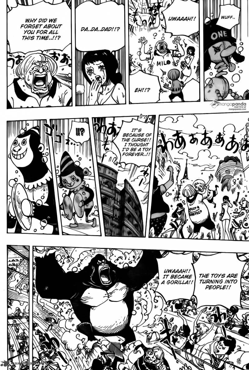 One Piece Chapter 743 page 7 - Chapter 743: Dressrosa Trembles