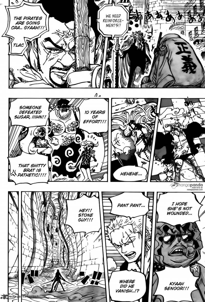 One Piece Chapter 743 page 9 - Chapter 743: Dressrosa Trembles
