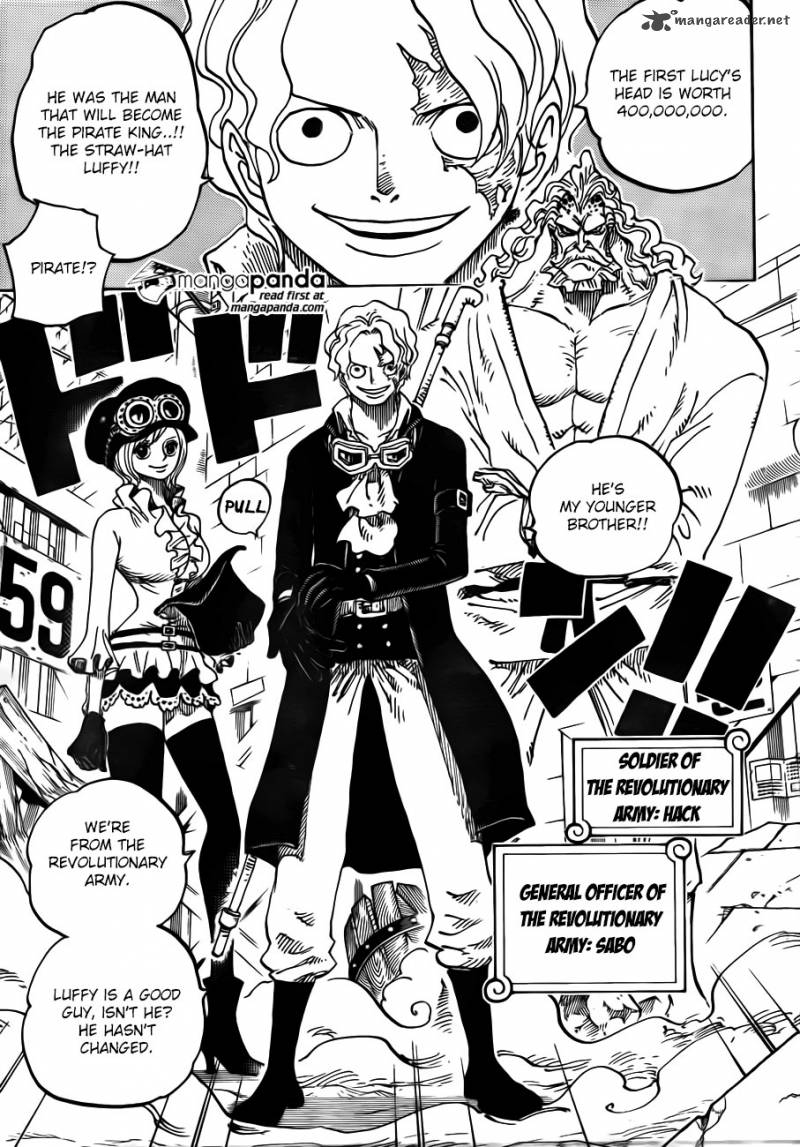 One Piece Chapter 744 page 12 - Chapter 744: Revolutionary Army Chief of Staff