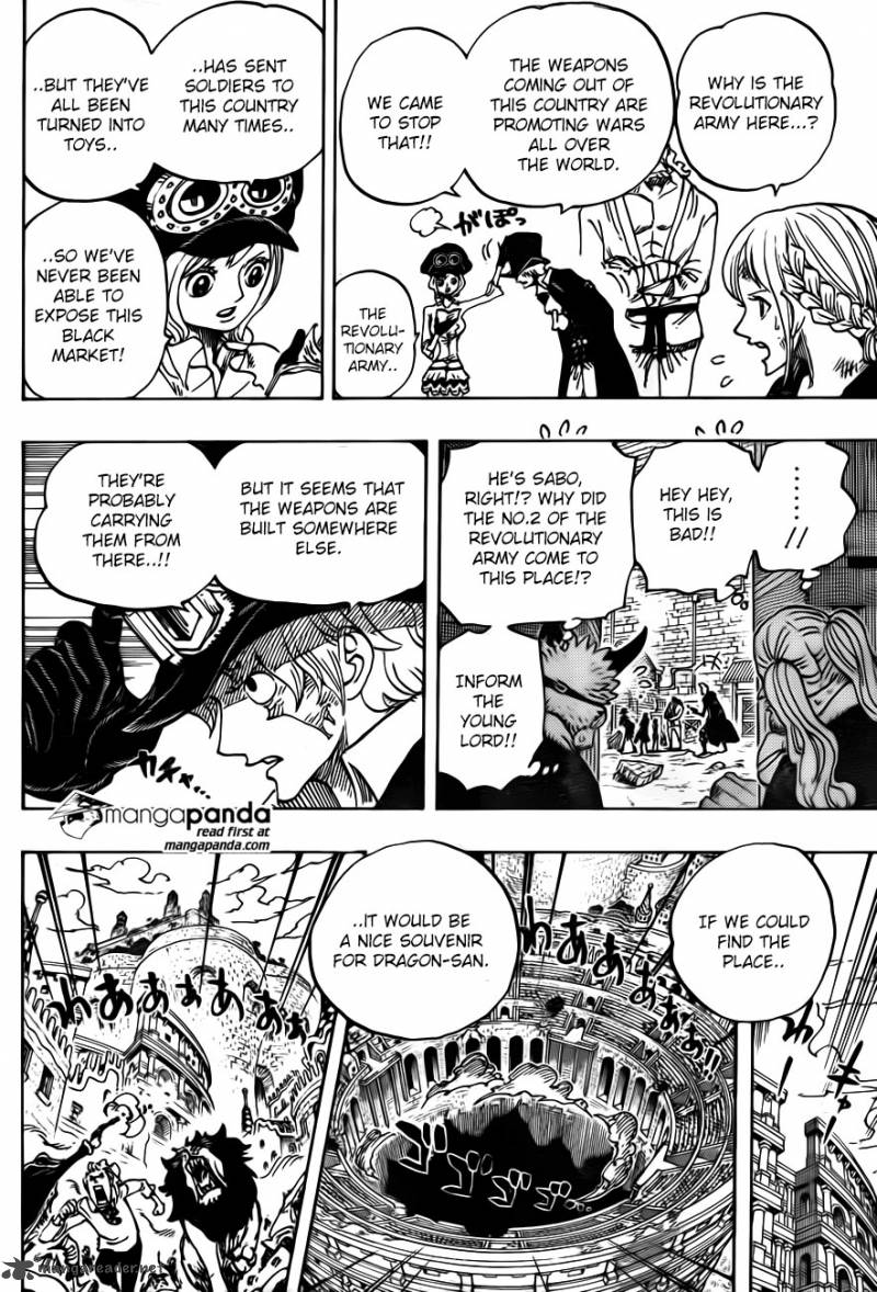 One Piece Chapter 744 page 13 - Chapter 744: Revolutionary Army Chief of Staff