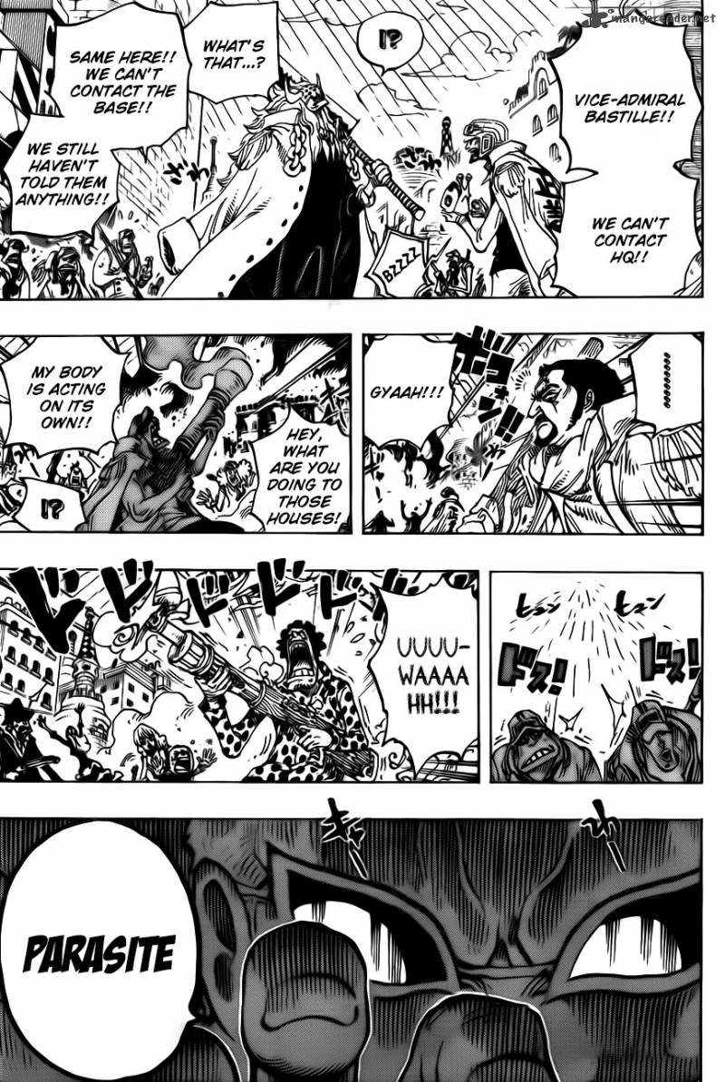 One Piece Chapter 745 page 14 - Chapter 745: The Birdcage
