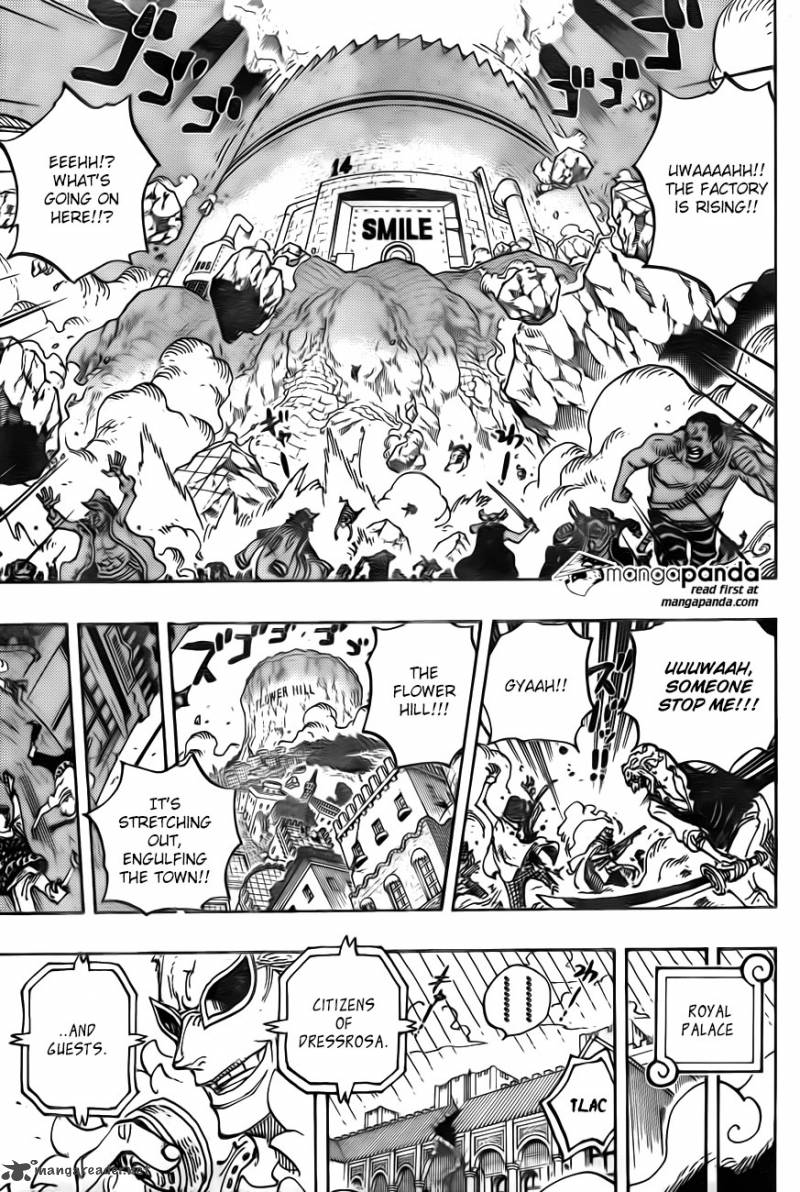 One Piece Chapter 745 page 16 - Chapter 745: The Birdcage
