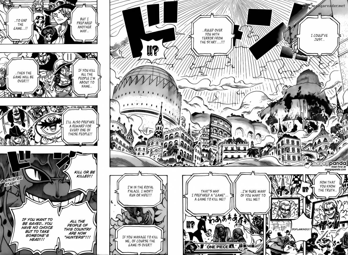 One Piece Chapter 745 page 17 - Chapter 745: The Birdcage