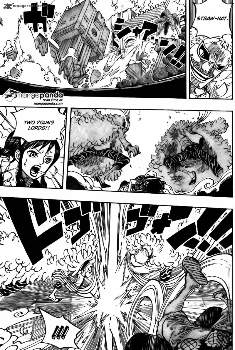 One Piece Chapter 745 page 6 - Chapter 745: The Birdcage