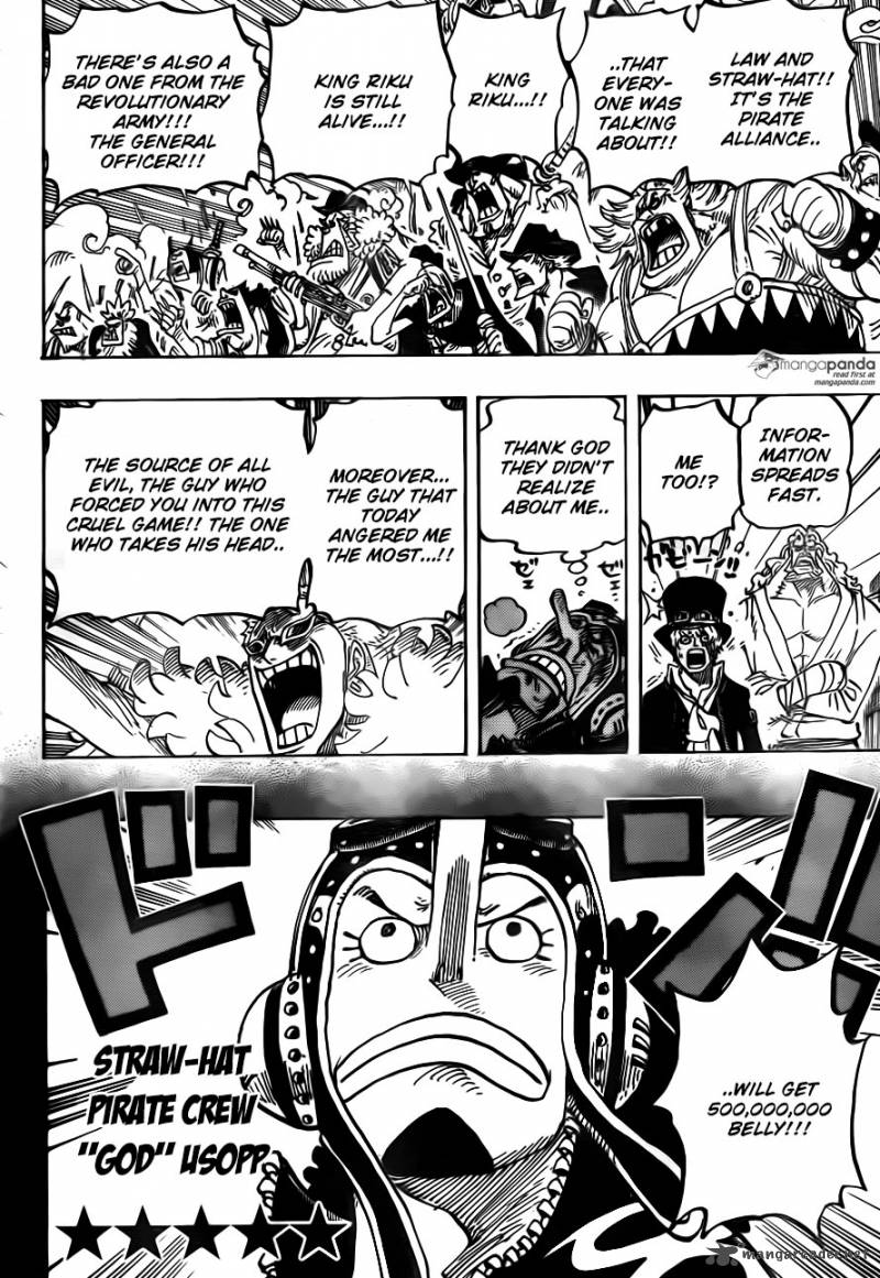 One Piece Chapter 746 page 10 - Chapter 746: Stars