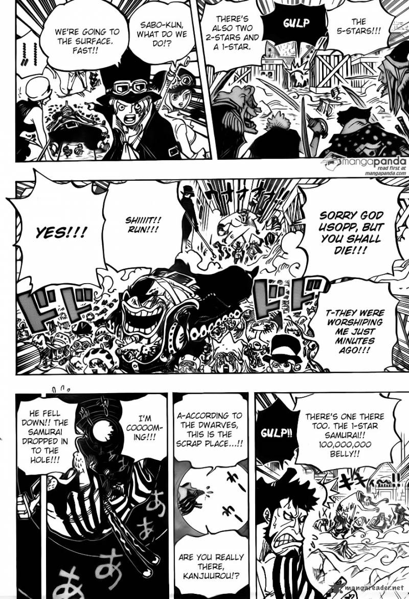 One Piece Chapter 746 page 12 - Chapter 746: Stars