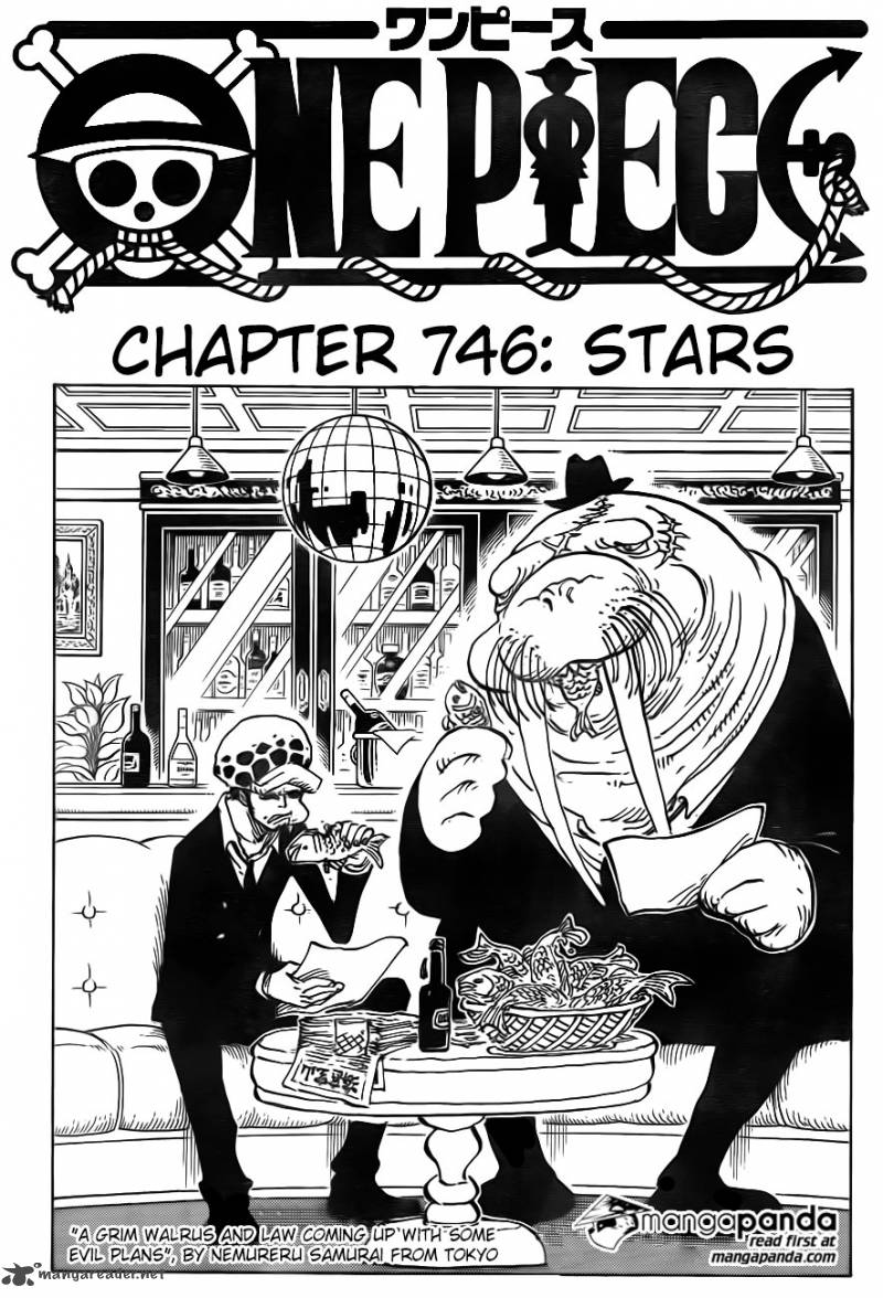 One Piece Chapter 746 page 2 - Chapter 746: Stars