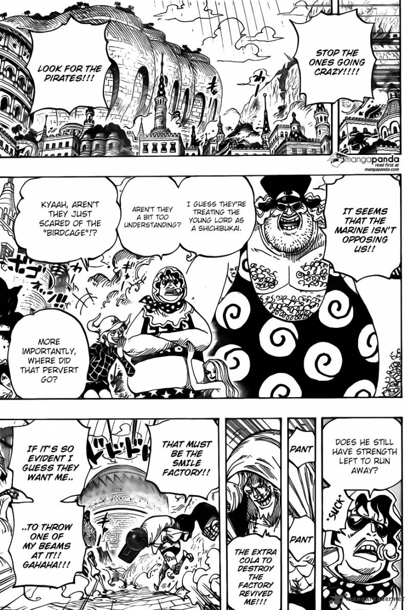 One Piece Chapter 747 page 10 - Chapter 747: Executive Officer Pica