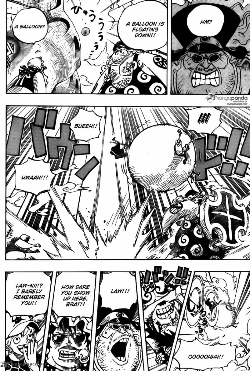 One Piece Chapter 747 page 11 - Chapter 747: Executive Officer Pica