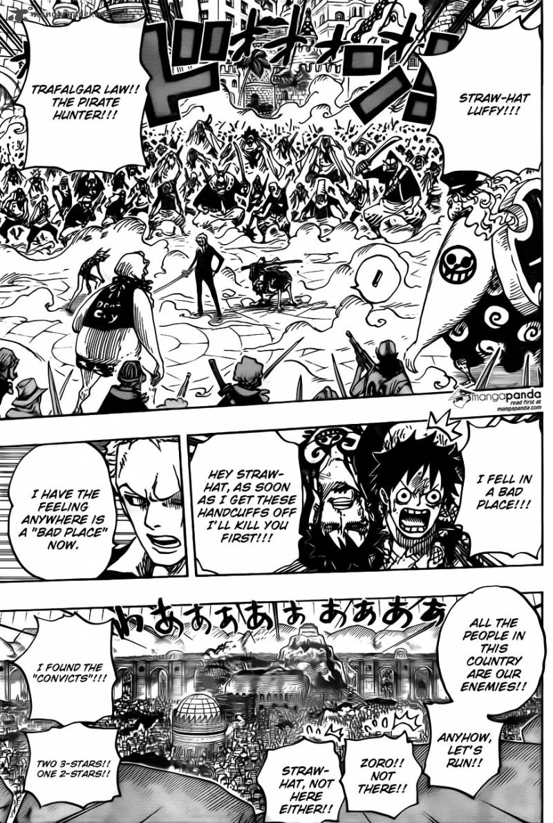 One Piece Chapter 747 page 12 - Chapter 747: Executive Officer Pica