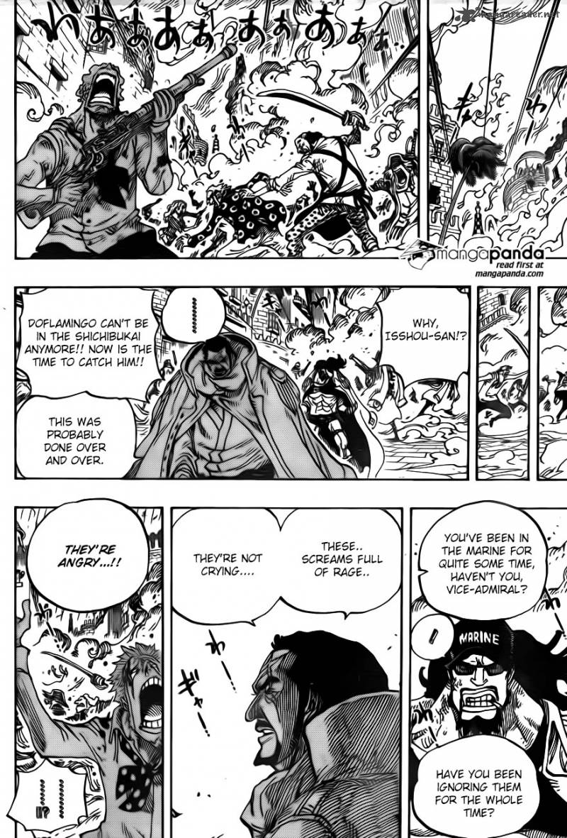 One Piece Chapter 747 page 4 - Chapter 747: Executive Officer Pica