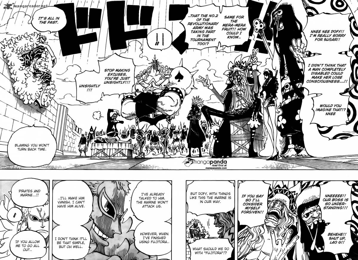 One Piece Chapter 747 page 6 - Chapter 747: Executive Officer Pica