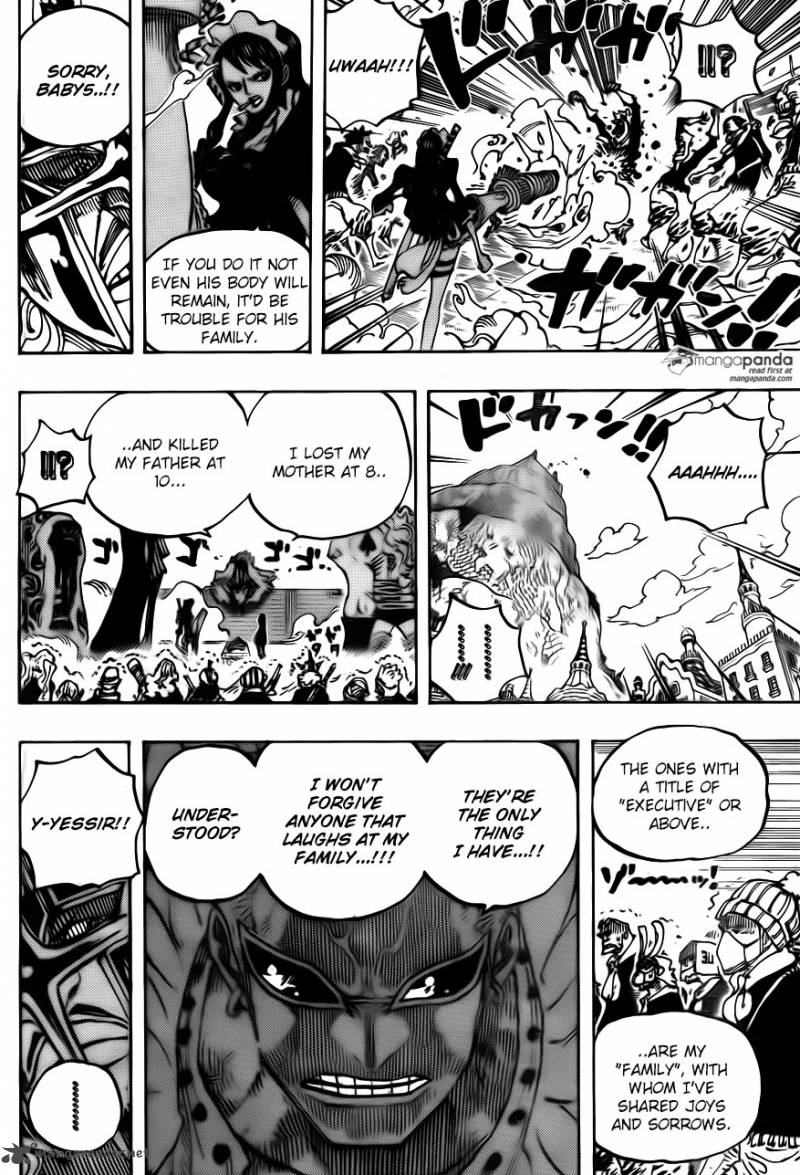 One Piece Chapter 747 page 9 - Chapter 747: Executive Officer Pica