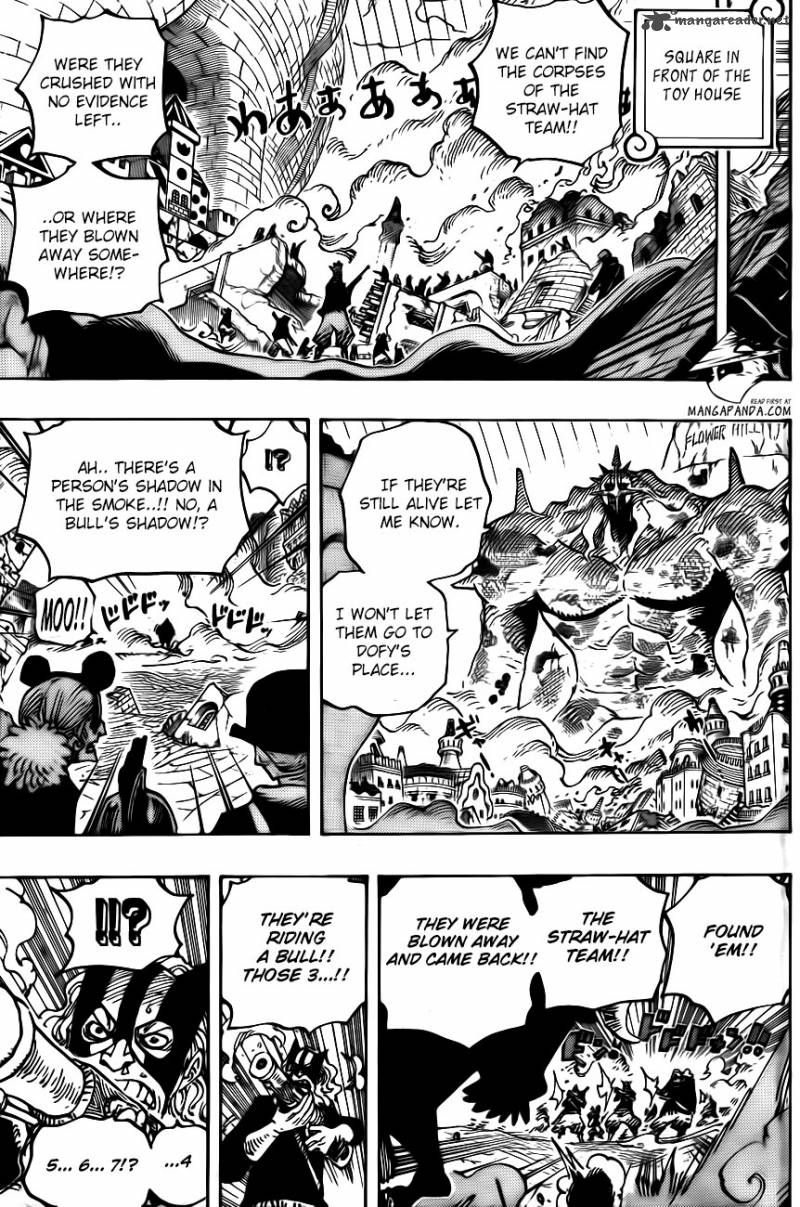 One Piece manga, chapter 748, page 13 of 18