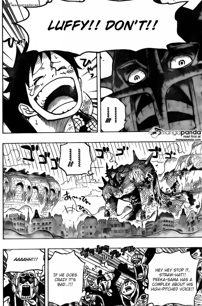 One Piece manga, chapter 748, page 3 of 18