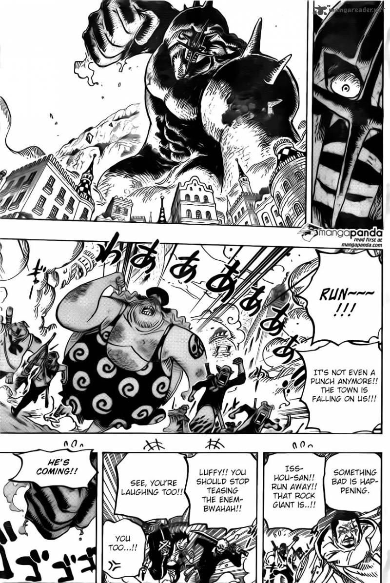 One Piece manga, chapter 748, page 4 of 18
