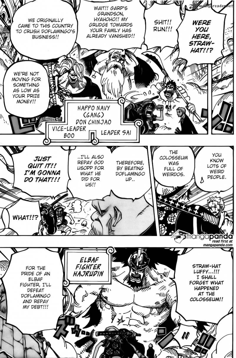 One Piece manga, chapter 748, page 9 of 18