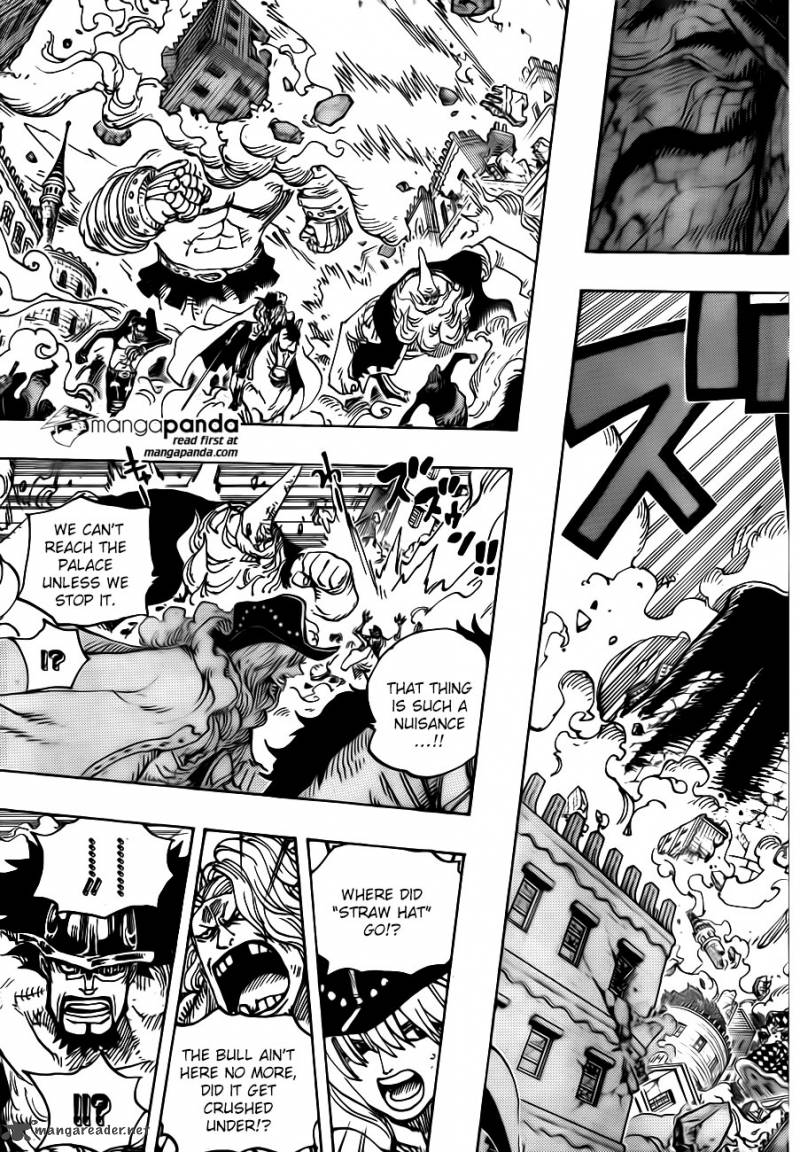 One Piece Chapter 749 page 6 - Chapter 749: March Forward!! Army of Rascals