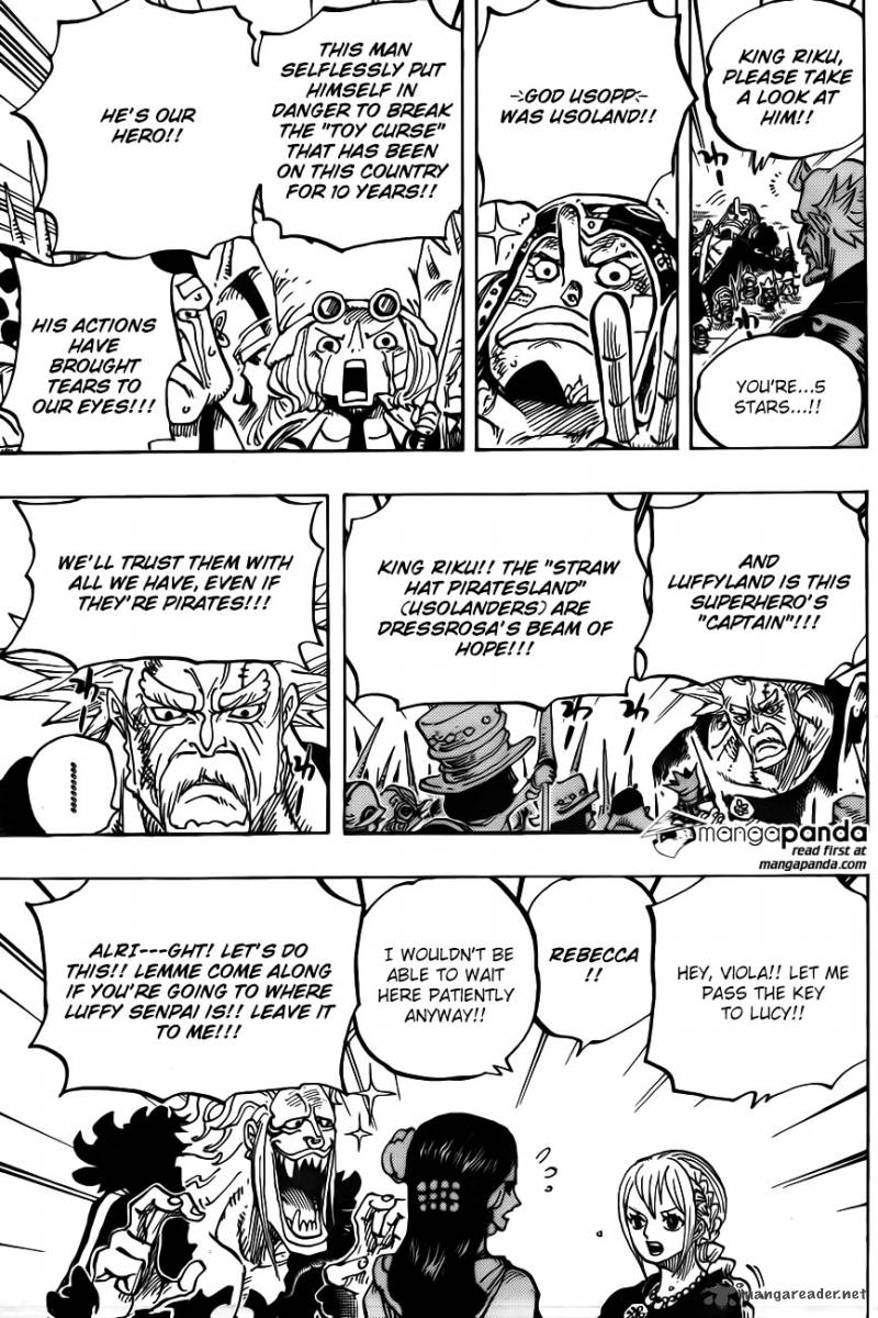 One Piece Chapter 750 page 10 - Chapter 750: The State of the War