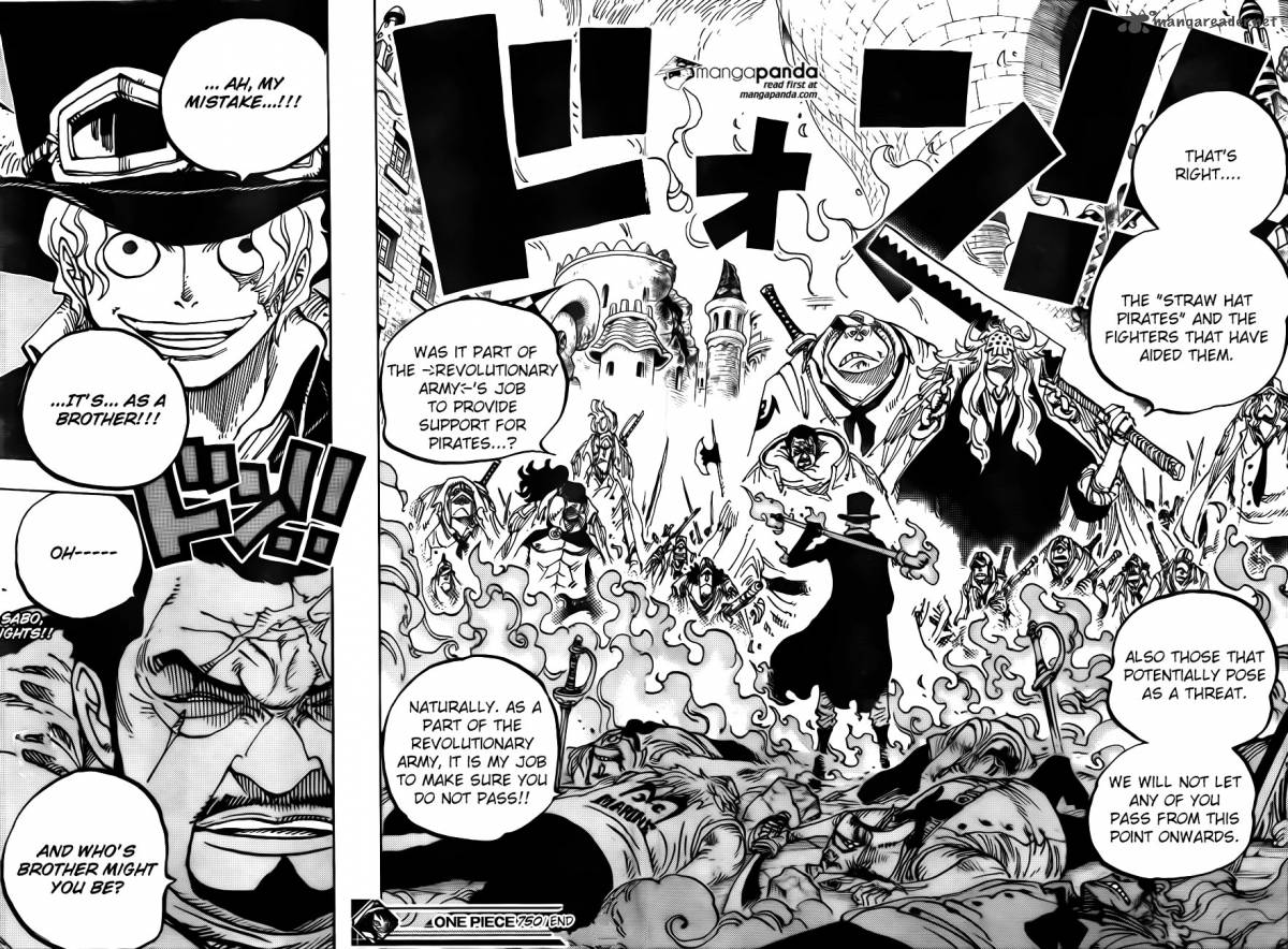One Piece Chapter 750 page 16 - Chapter 750: The State of the War