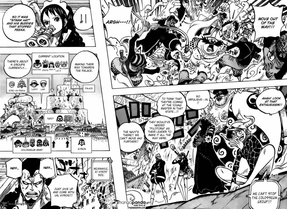 One Piece Chapter 750 page 4 - Chapter 750: The State of the War