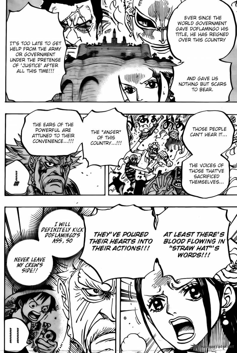 One Piece Chapter 750 page 9 - Chapter 750: The State of the War