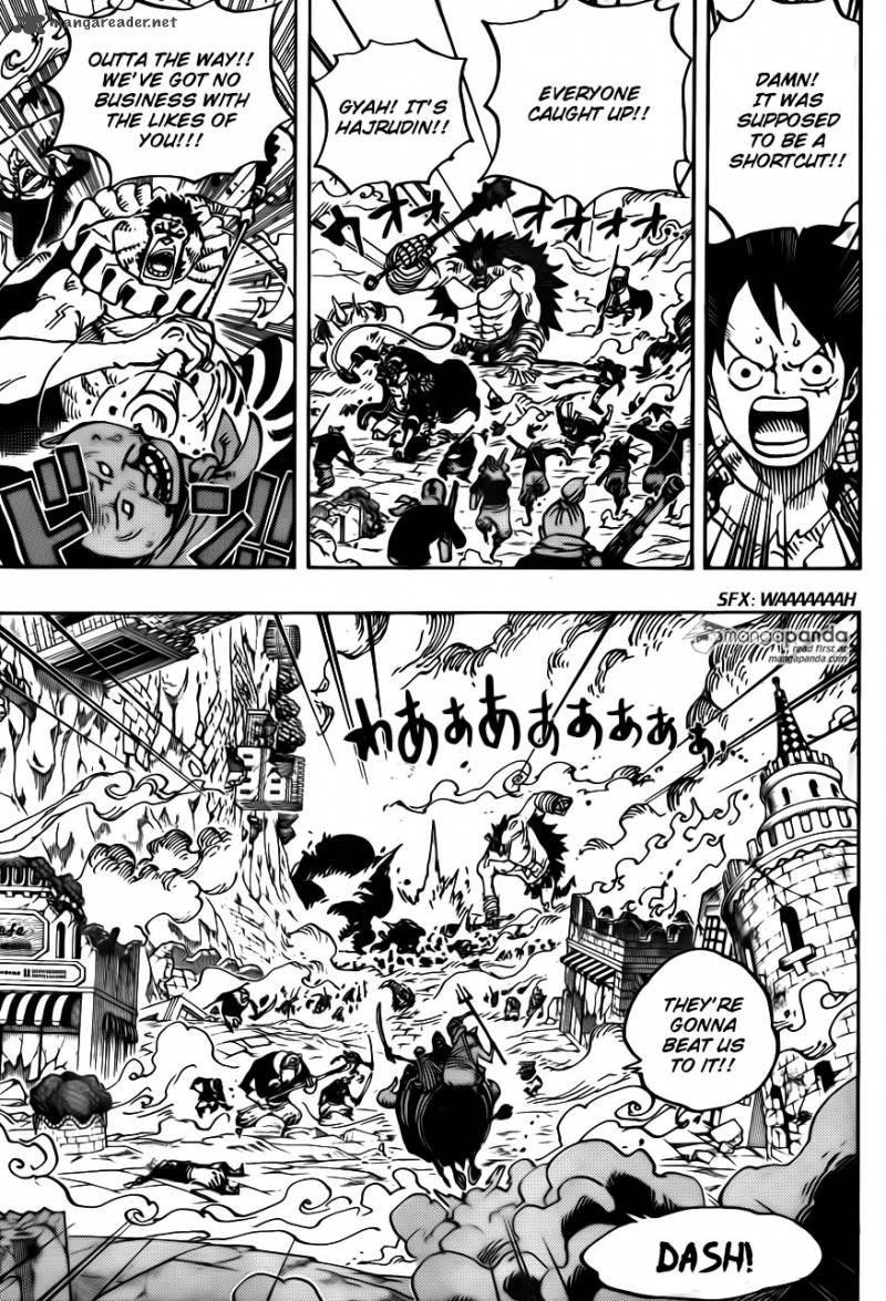 One Piece Chapter 751 page 10 - Chapter 751: Sabo vs. Admiral Fujitora