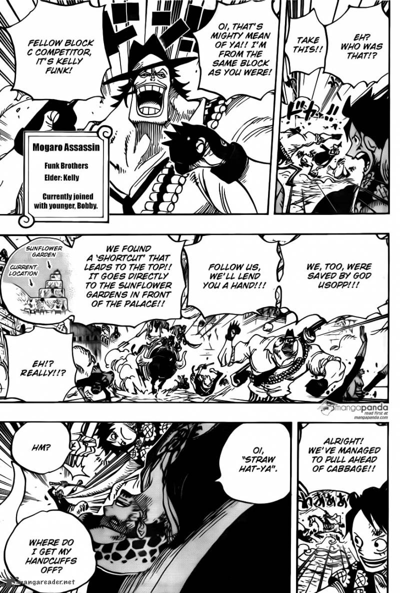 One Piece Chapter 751 page 12 - Chapter 751: Sabo vs. Admiral Fujitora